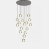 Modern Nordic Hanging Pendant Lights for Staircase, Height Adjustable Pendant Hanging Lights