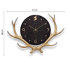 Modern Big Buck Deer Head Resin Wall Clock | 55cm | Perfect for Living & Bedroom