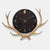 Modern Big Buck Deer Head Resin Wall Clock | 55cm | Perfect for Living & Bedroom